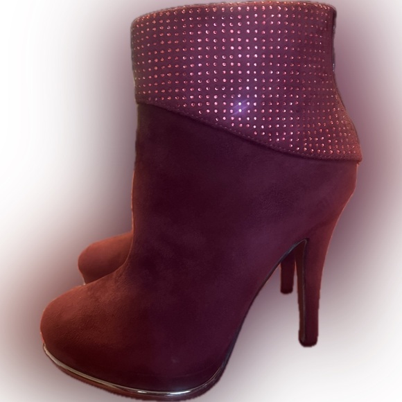 Suede Ankle Boots - Picture 3 of 15
